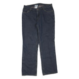 CARHARTT Womens Jeans Blue Regular Straight Denim Medium W32 L32 Classic Fit Zip