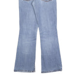 LEVI'S 525 89 Mens Jeans Blue Regular Flared Denim Light W27 L30 Classic Zip