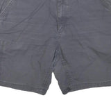 CARHARTT Mens Shorts Grey Casual XL W40 Workwear Cotton Blend Relaxed Fit