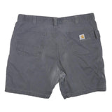 CARHARTT Mens Shorts Grey Casual XL W40 Workwear Cotton Blend Relaxed Fit