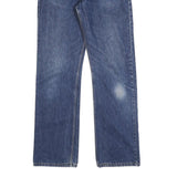 LEVI'S 502 Mens Jeans Blue Regular Straight Denim Medium W33 L34 Classic Cotton