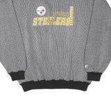 LOGO ATHLETIC Mens Grey Pittsburgh Steelers Crew Neck XL Sweatshirt Cotton Blend