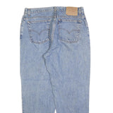 LEVI'S 550 Straight Womens Jeans Blue Relaxed Straight Denim Medium W33 L28