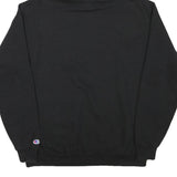 CHAMPION Mens Black Bodega Bay California Pullover Hoodie L Cotton Blend Casual