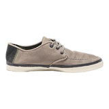LACOSTE Sneaker Trainers Grey Leather Mens UK 7