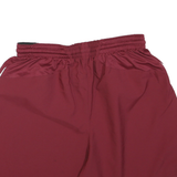 NIKE Womens Shorts Maroon Casual XL W28 Polyester Blend Athletic Running