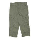 STYLE AND CO Womens Shorts Green Casual Cargo L W31 Utility Pockets