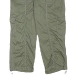 STYLE AND CO Womens Shorts Green Casual Cargo L W31 Utility Pockets