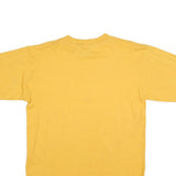 PRAIRIE MOUNTAIN Mens Yellow Carlsbad Caverns Graphic T-Shirt L Short Sleeve