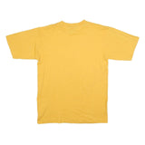 PRAIRIE MOUNTAIN Mens Yellow Carlsbad Caverns Graphic T-Shirt L Short Sleeve