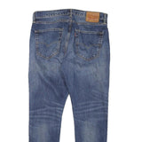 LEVI'S Mens Slim Blue Denim Jeans W33 L29 Zip Classic Fit Medium Wash Stylish