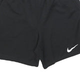 NIKE Mens Black & Grey Sports Casual Polyester Shorts M W30 Lightweight