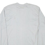 HEF-T Mens Grey Mail To Marina 1985 Graphic Long Sleeve Crew Neck T-Shirt L