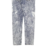 LEVI'S 512 Tapered Mens Jeans Blue Slim Denim Stone Wash W36 L36 Stylish Fit