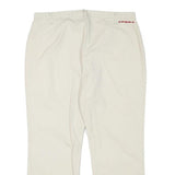O'NEILL Womens Cotton Blend Regular Beige Trousers W28 L22 Zip Closure Straight