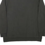 CALVIN KLEIN JEANS Mens Black Cotton Blend Crew Neck XS Logo Print Sweatshirt