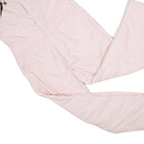 ROD'S Womens Pink Cotton Blend Loose Dungarees 2XL W42 L32 Comfortable Casual