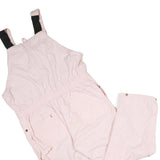 ROD'S Womens Pink Cotton Blend Loose Dungarees 2XL W42 L32 Comfortable Casual