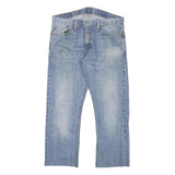 LEVI'S Womens Jeans Blue Regular Straight Denim Light W32 L25 Classic Zip