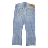 LEVI'S Womens Jeans Blue Regular Straight Denim Light W32 L25 Classic Zip