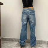 Mek Jeans - 30W UK 10 Blue Cotton