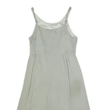 MARC JACOBS Womens Pale Green Silk Slip Dress Sleeveless S Elegant Summer