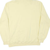 ADIDAS Womens Cream Hoodie XL Cotton Blend Pullover Casual Sports Sweatshirt