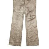 RALPH BY RALPH LAUREN Womens Polyester Beige Regular Fit Straight Trousers W26