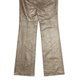RALPH BY RALPH LAUREN Womens Polyester Beige Regular Fit Straight Trousers W26