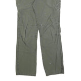 DICKIES Mens Cotton Blend Green Regular Fit Straight Leg Trousers W34 L30
