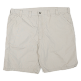 CARHARTT Mens Shorts Beige Casual Cotton Blend 4XL W48 Workwear Utility