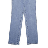 WRANGLER Mens Jeans Blue Regular Straight Denim Medium W31 L32 Classic Fit Zip