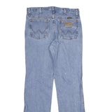 WRANGLER Mens Jeans Blue Regular Straight Denim Medium W31 L32 Classic Fit Zip