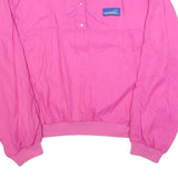 MATINBLEU Womens Pink & Blue Collared M Sweatshirt Vintage Retro Pullover