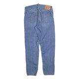 LEVI'S Womens Jeans Blue Slim Skinny Denim Medium W28 L27 Zip Cotton Blend