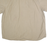 CARHARTT Mens Beige Cotton Blend Workwear Shirt 3XL Button Pocket Casual