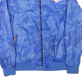 CARS JEANS Mens Blue Polyester Blend Casual Jacket XL Camouflage Zip Closure