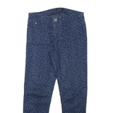 CALVIN KLEIN JEANS Womens Jeans Blue Slim Skinny Denim Medium W26 L25 Animal