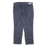 CARHARTT Mens Jeans Blue Relaxed Straight Denim Medium W40 L30 Durable Workwear