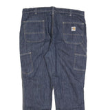 CARHARTT Mens Jeans Blue Relaxed Straight Denim Medium W40 L30 Durable Workwear