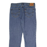 LEVI'S 516 Straight Mens Jeans Blue Classic Straight Denim Medium W38 L32