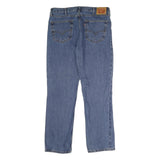 LEVI'S 516 Straight Mens Jeans Blue Classic Straight Denim Medium W38 L32