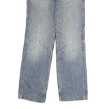 CARHARTT Mens Jeans Blue Regular Straight Denim Medium W32 L30 Distressed