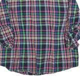 TOMMY HILFIGER Womens Blue Green Red Check Shirt Long Sleeve Collared XL Casual
