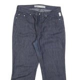 VERSACE JEANS COUTURE Womens Jeans Blue Regular Straight Denim Raw W31 L23