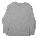 POLO RALPH LAUREN Mens Grey Long Sleeve Crew Neck Cotton Blend T-Shirt L