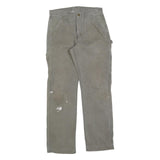 CARHARTT Mens Cotton Blend Relaxed Straight Trousers W32 L32 Workwear Durable