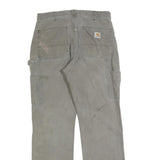 CARHARTT Mens Cotton Blend Relaxed Straight Trousers W32 L32 Workwear Durable