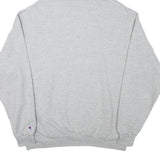 CHAMPION Mens Grey Kentwood Football Pullover Hoodie XL Cotton Blend