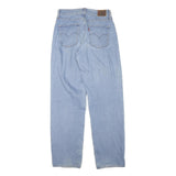 LEVI'S 314 Womens Jeans Blue Regular Straight Denim Light W26 L30 Classic Fit